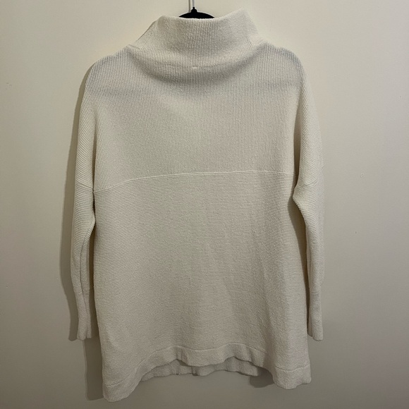Free People Ottoman Tunic Sweater in Ecru (White), Size XS - Picture 16 of 16